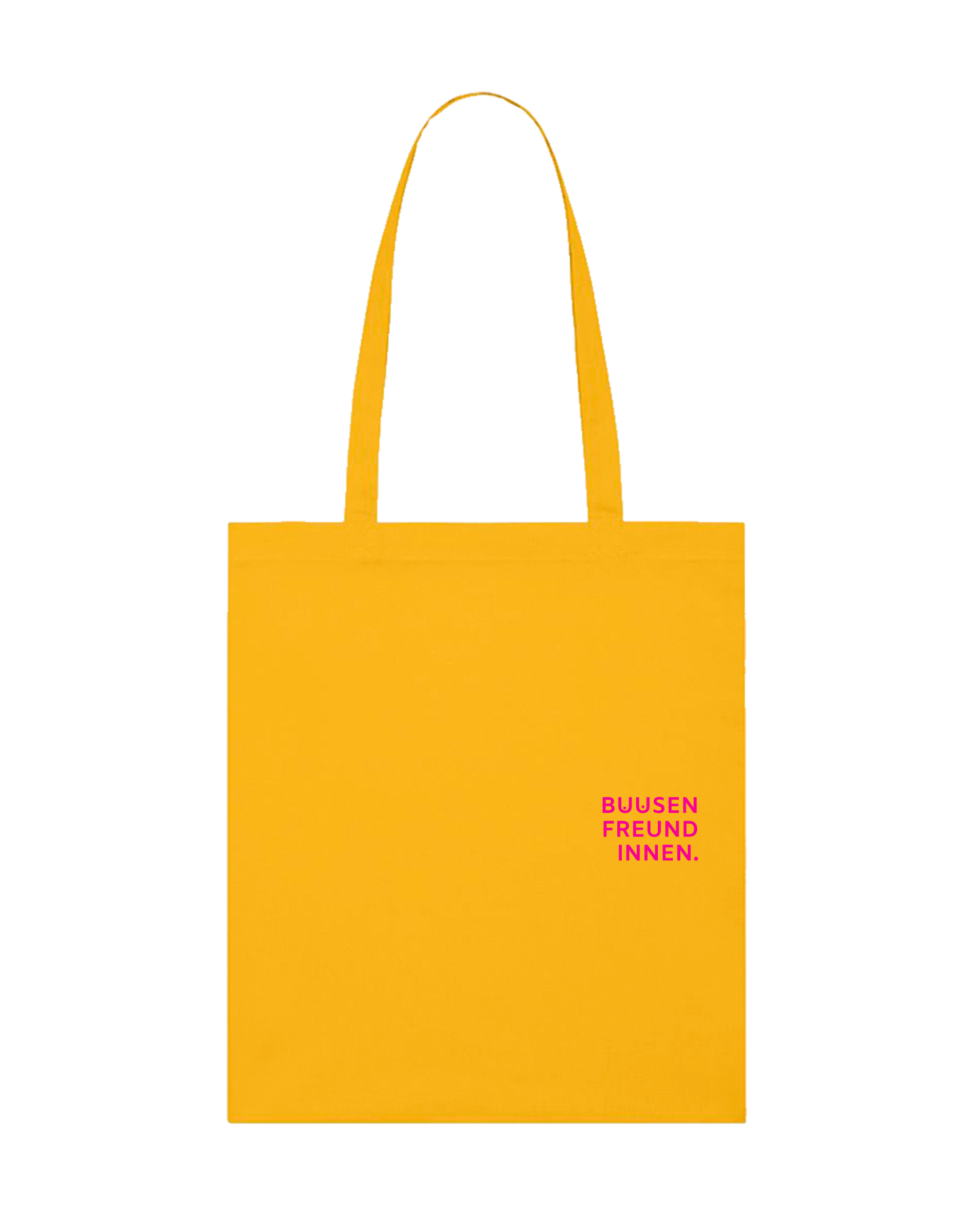 Baumwolltasche "BUUSENFREUNDINNEN" gelb