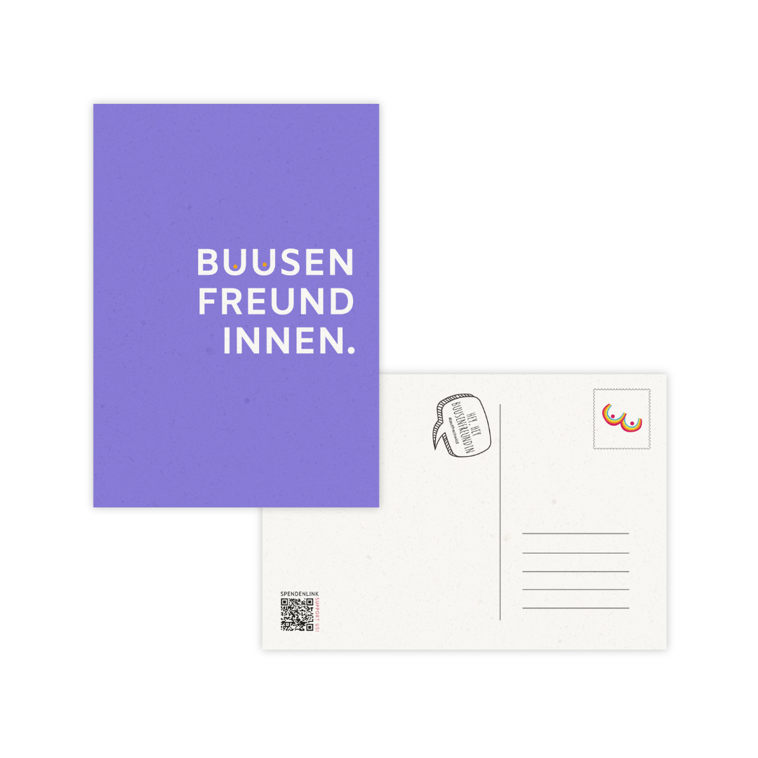 Postkarte "Buusenfreundinnen"