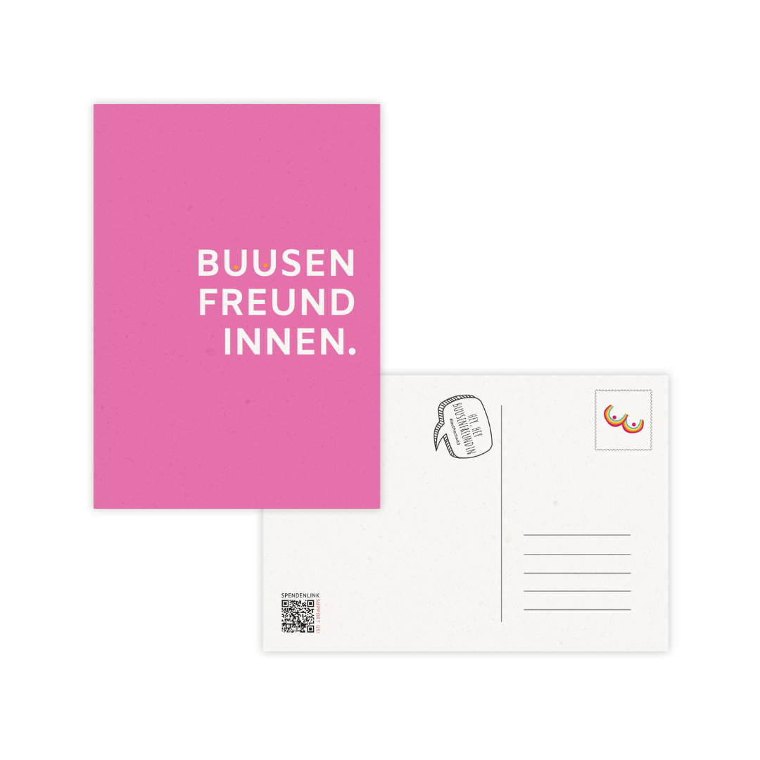 Postkarte "Buusenfreundinnen"