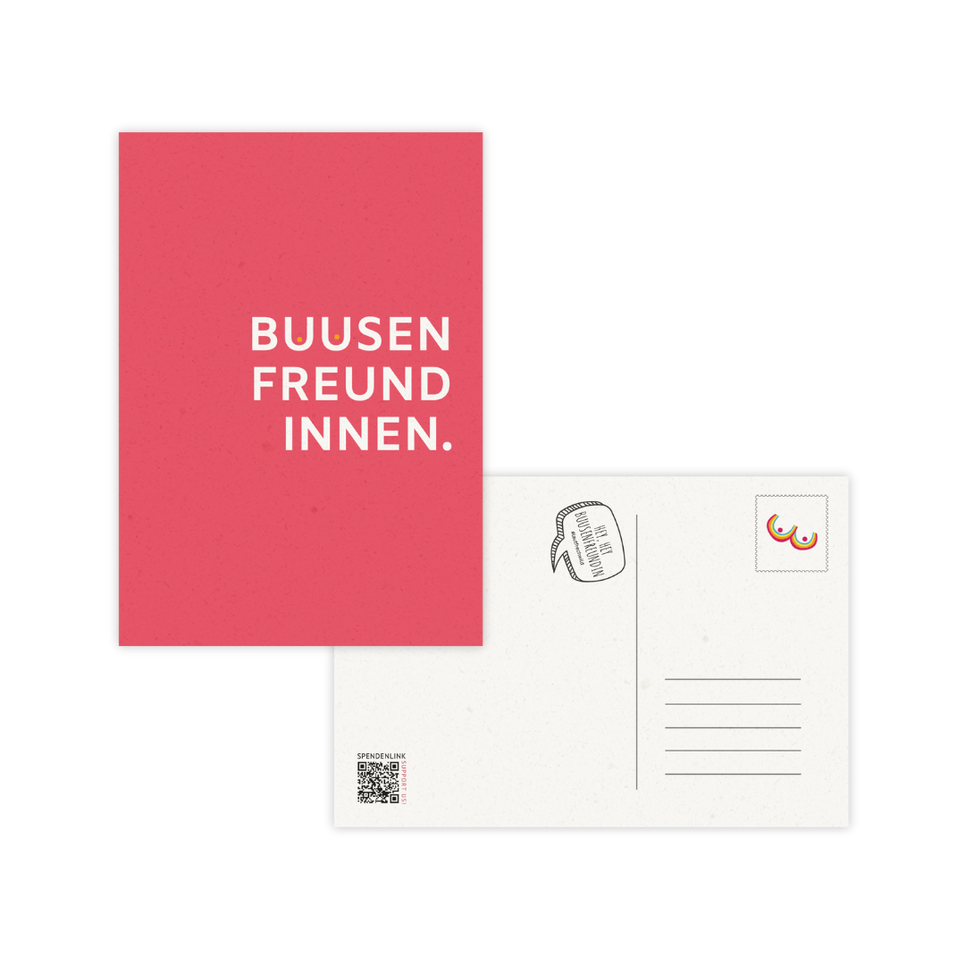 Postkarte "Buusenfreundinnen"