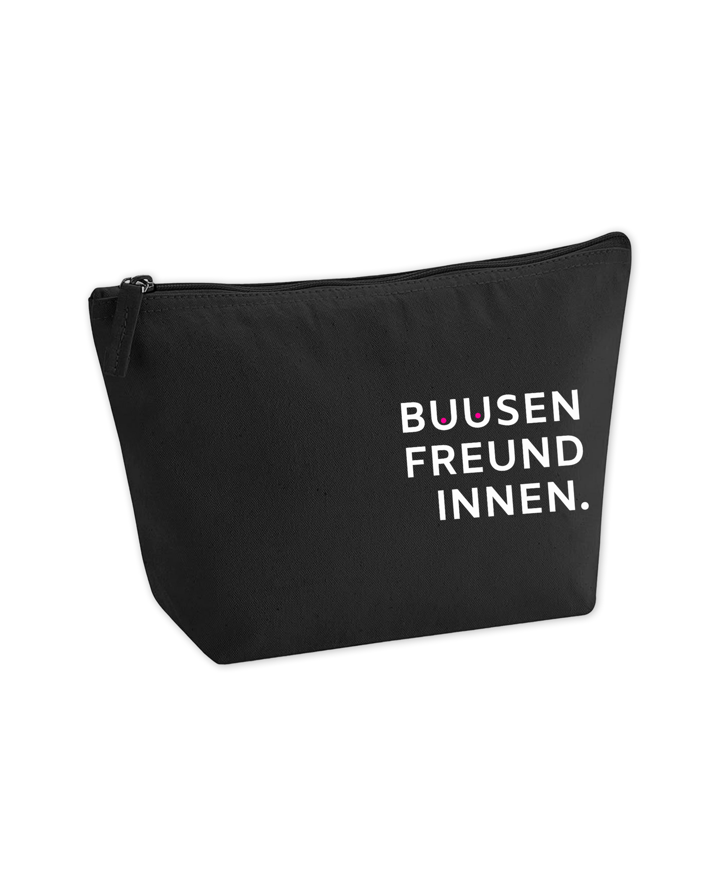 Kosmetiktasche "BUUSENFREUNDINNEN." black