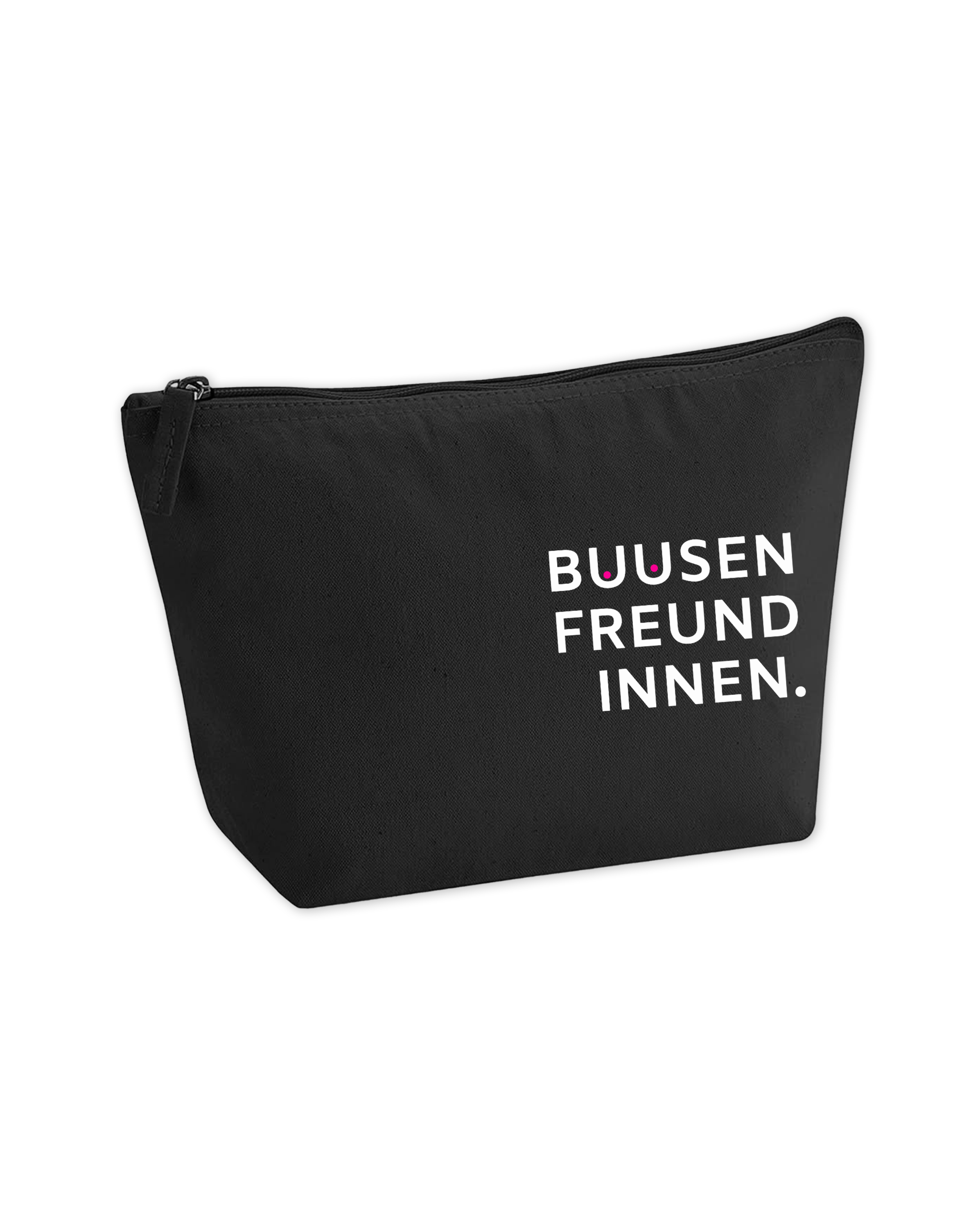 Kosmetiktasche "BUUSENFREUNDINNEN." black