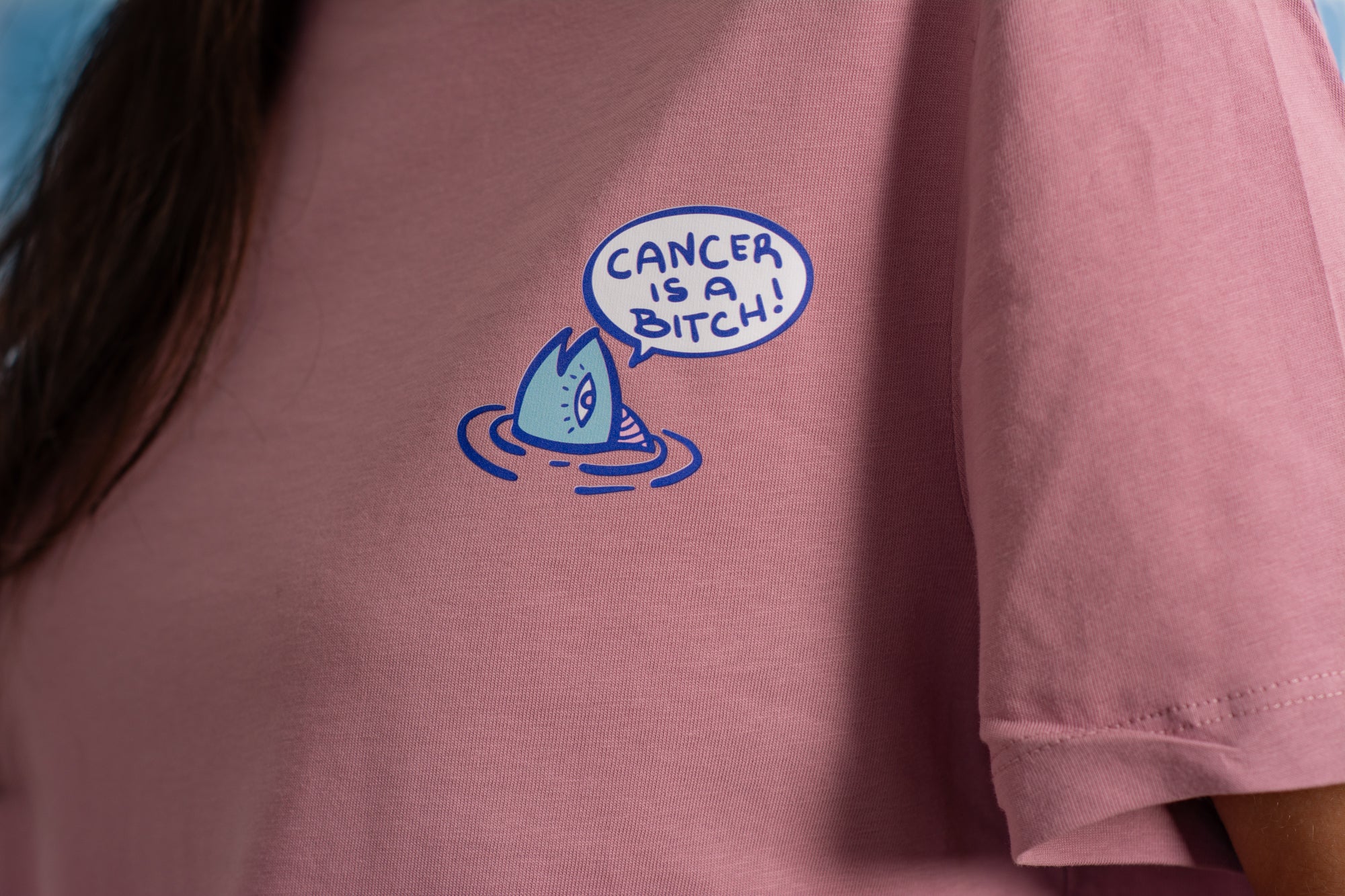 T-Shirt "Cancer Survivor" regular fit - Pinktober