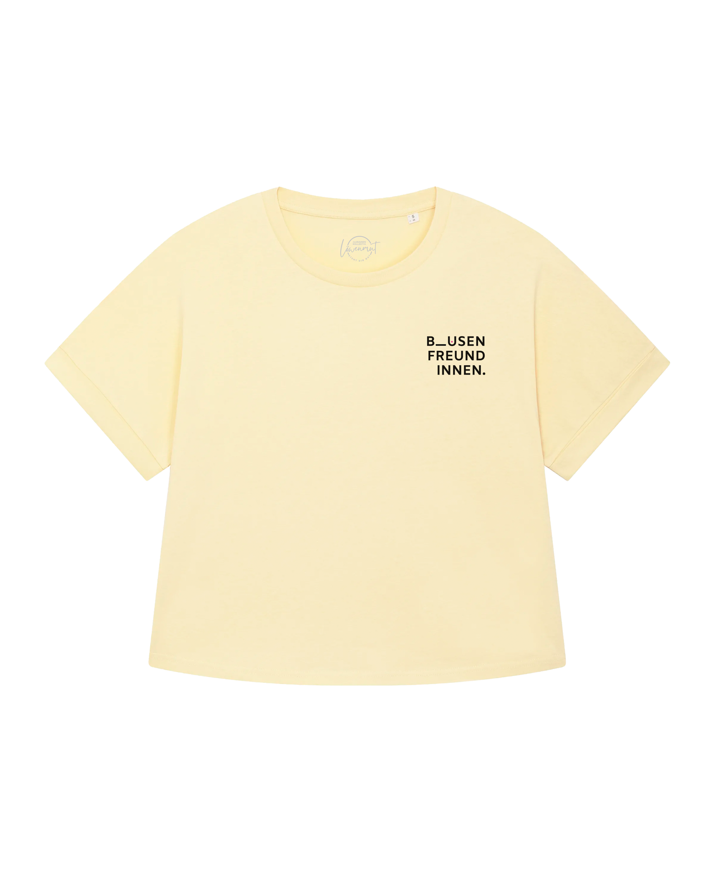 Oversize T-Shirt Damen "Narben" butter