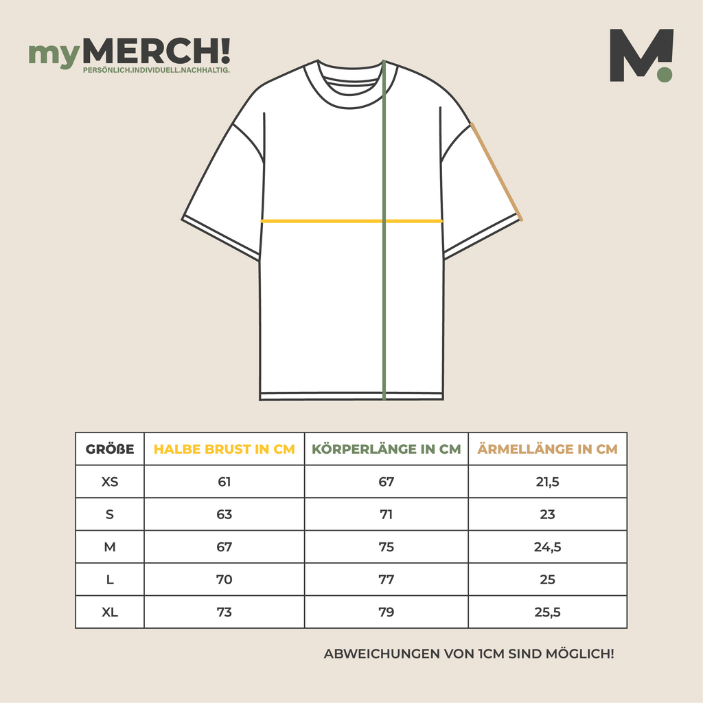 T-Shirt "Unfuuck the Norm" oversize