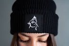 Beanie "Haubenmeise" schwarz