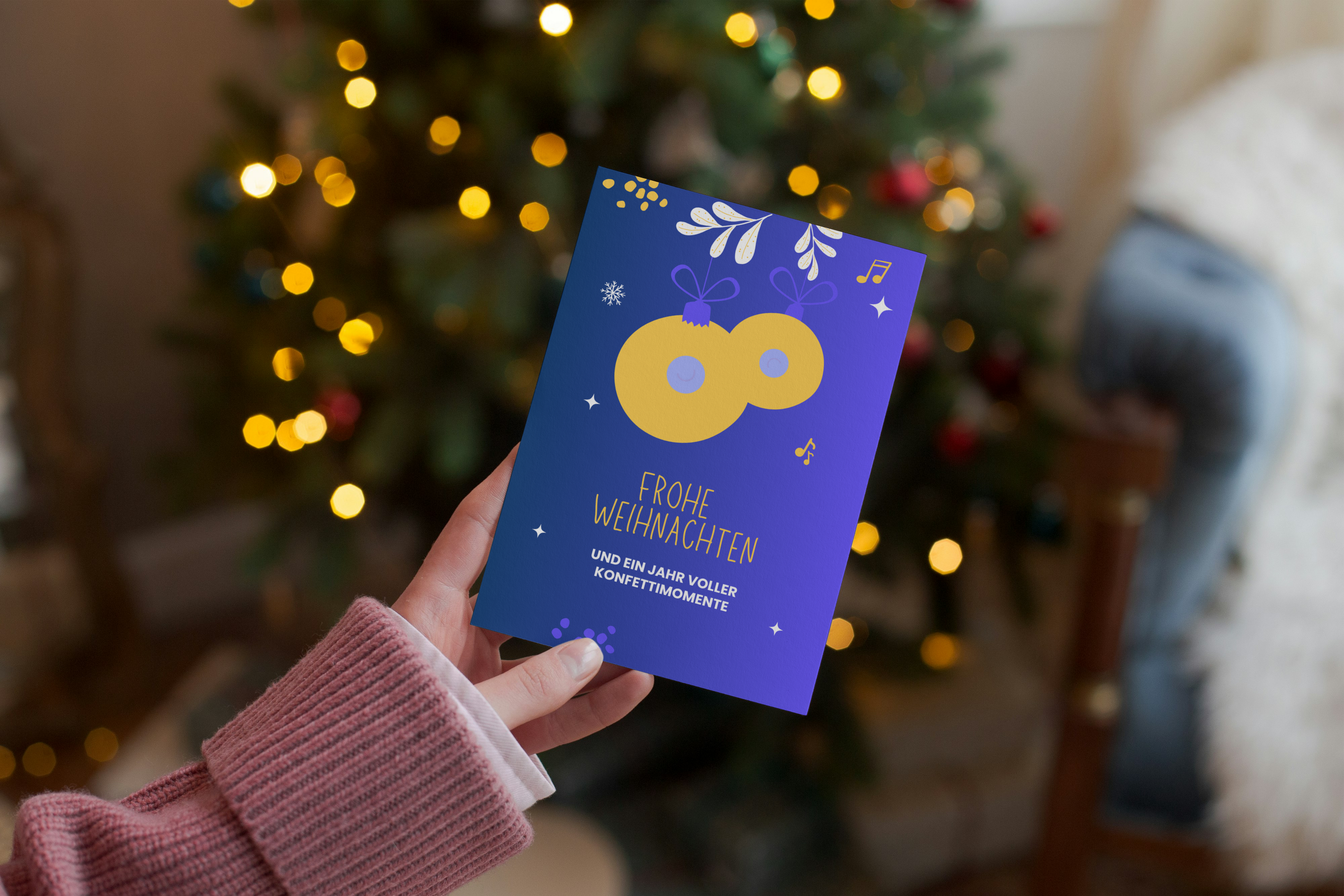 Weihnachtskarte "Buusenkollektiv"