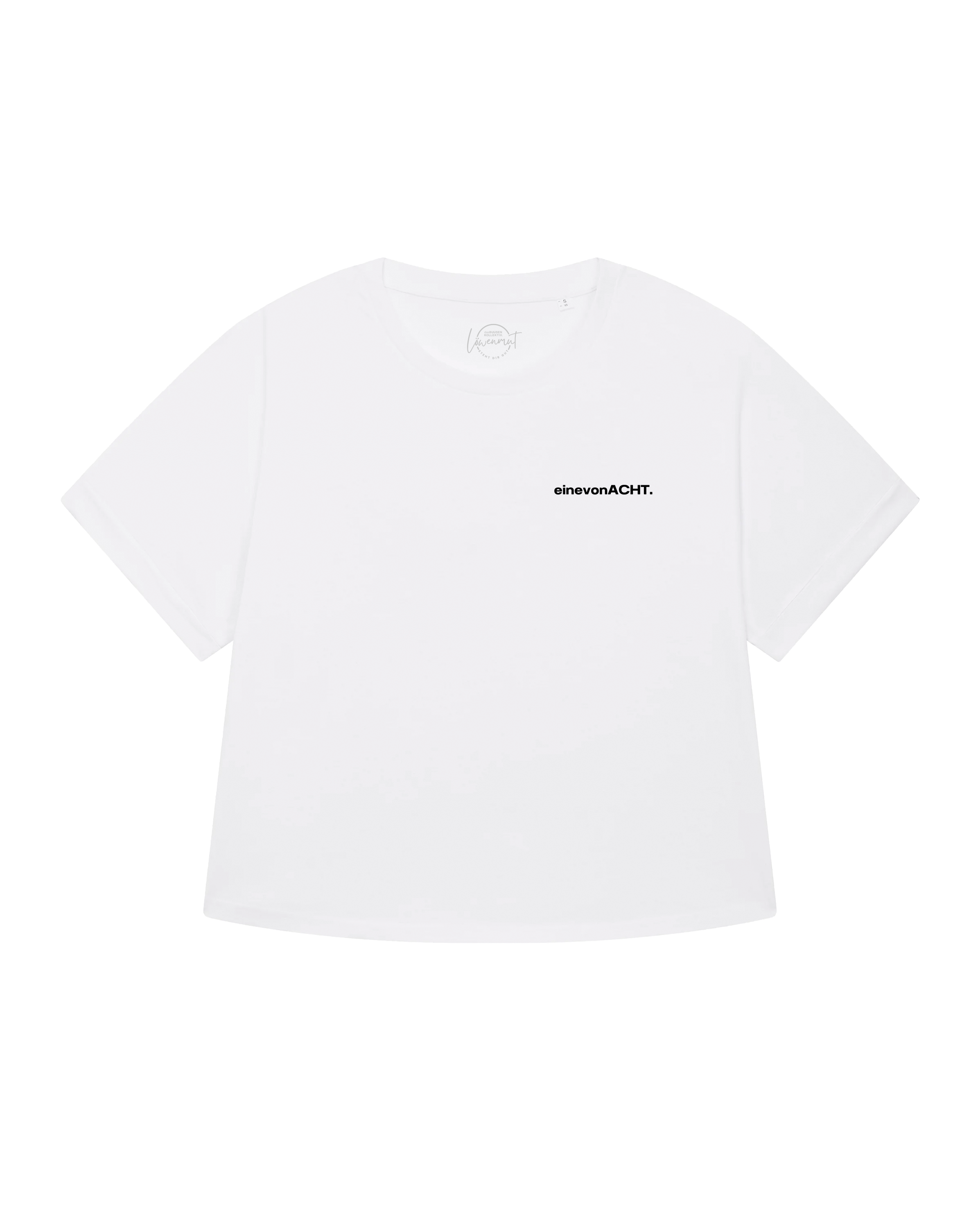 T-Shirt "einevonACHT." oversize