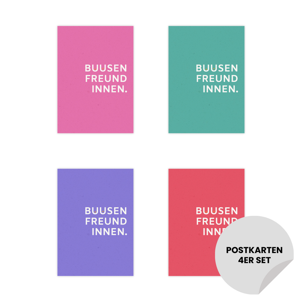 Postkarte "Buusenfreundinnen"