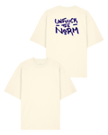T-Shirt "Unfuuck the Norm" oversize