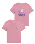 T-Shirt "Cancer Survivor" regular fit - Pinktober