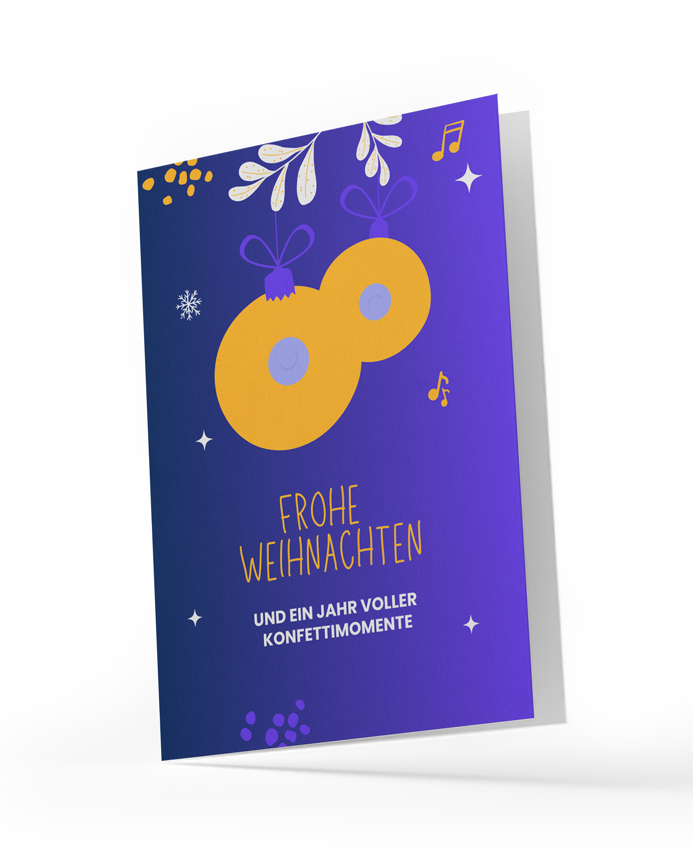 Weihnachtskarte "Buusenkollektiv"