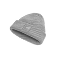 Beanie "still here" grey heavy rib