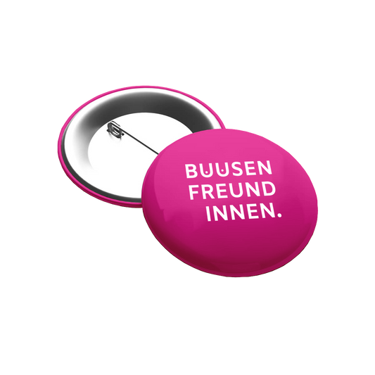 Ansteckbutton "BUUSENFREUNDINNEN" pink