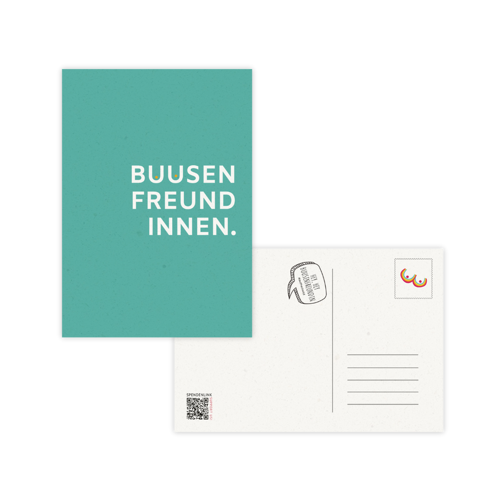 Postkarte "Buusenfreundinnen"