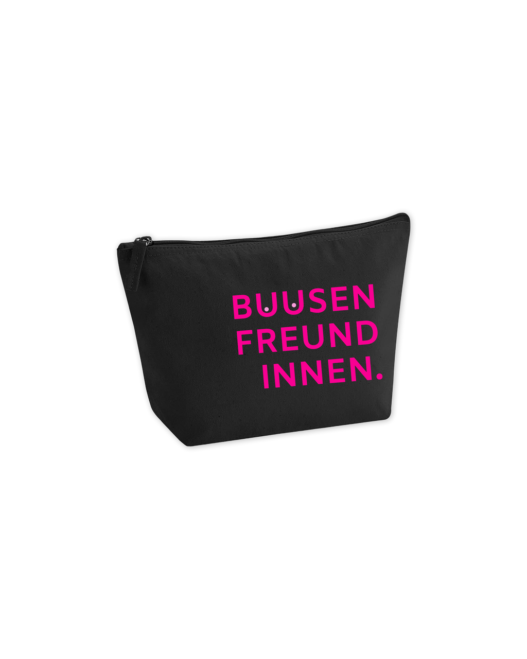 Kosmetiktasche "BUUSENFREUNDINNEN." black