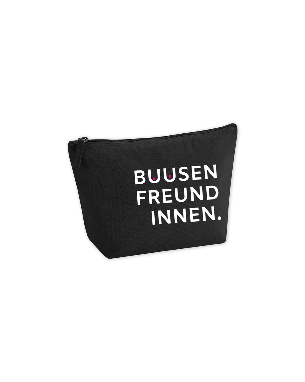 Kosmetiktasche "BUUSENFREUNDINNEN." black