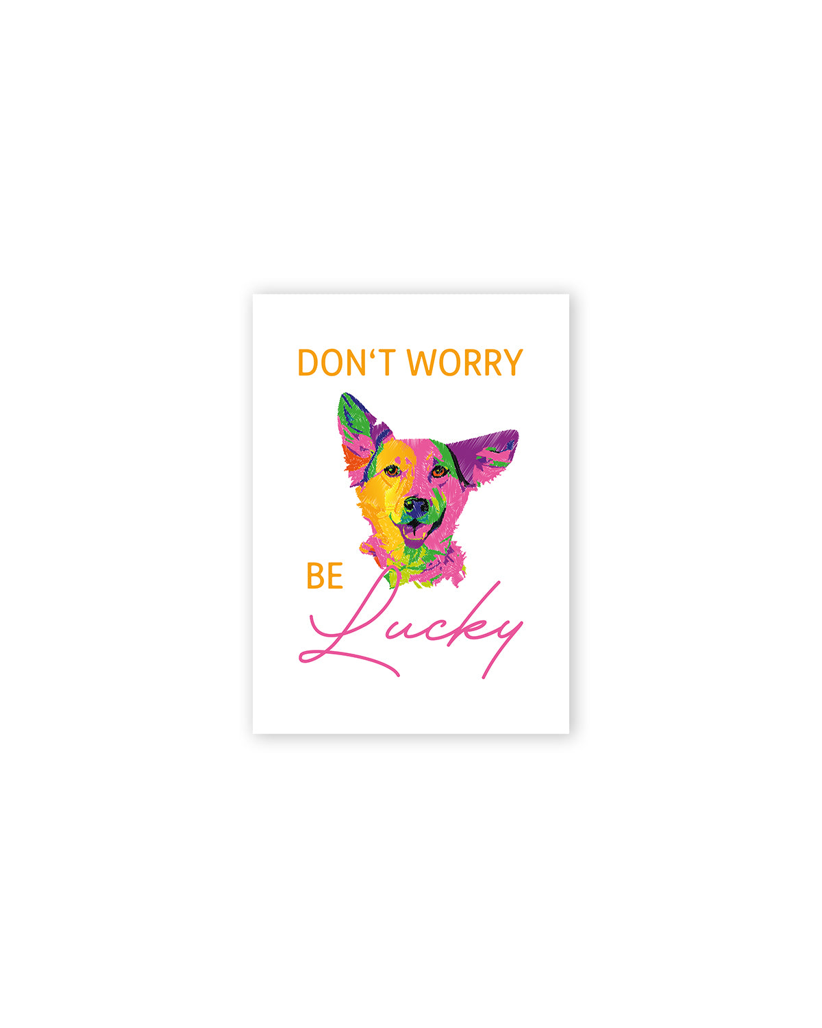 Karte "Lucky"