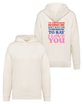 Hoodie "To the person behind me"