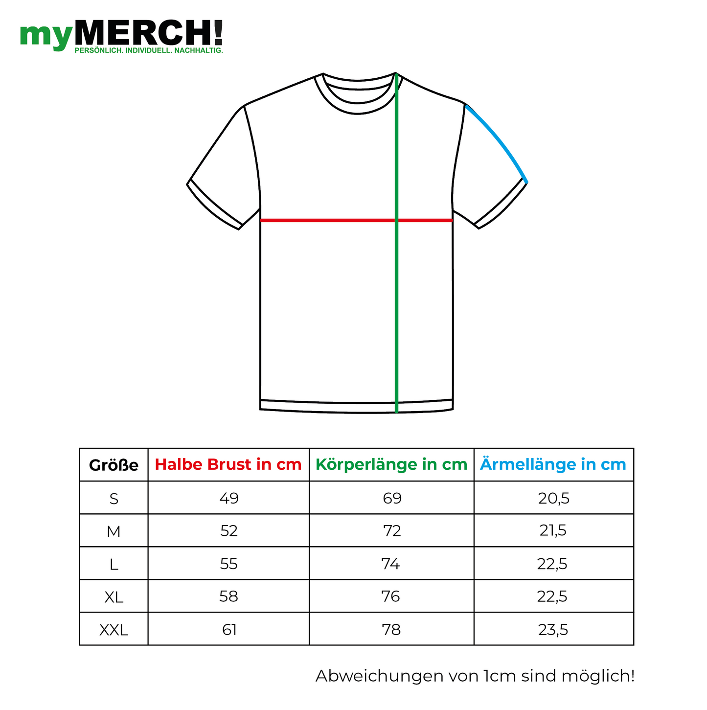 T-Shirt Unisex "BUUSENFREUNDINNEN" anthrazit